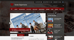 Desktop Screenshot of danskeslagtermestre.dk